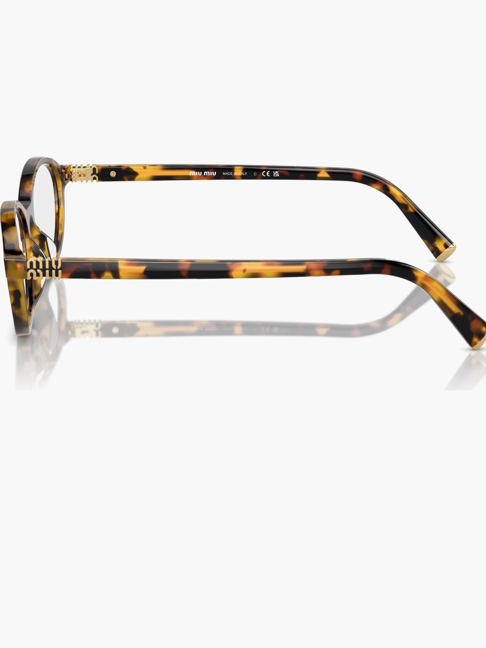Miu Miu 55mm Oval Optical Glasses - Picture 5 of 5